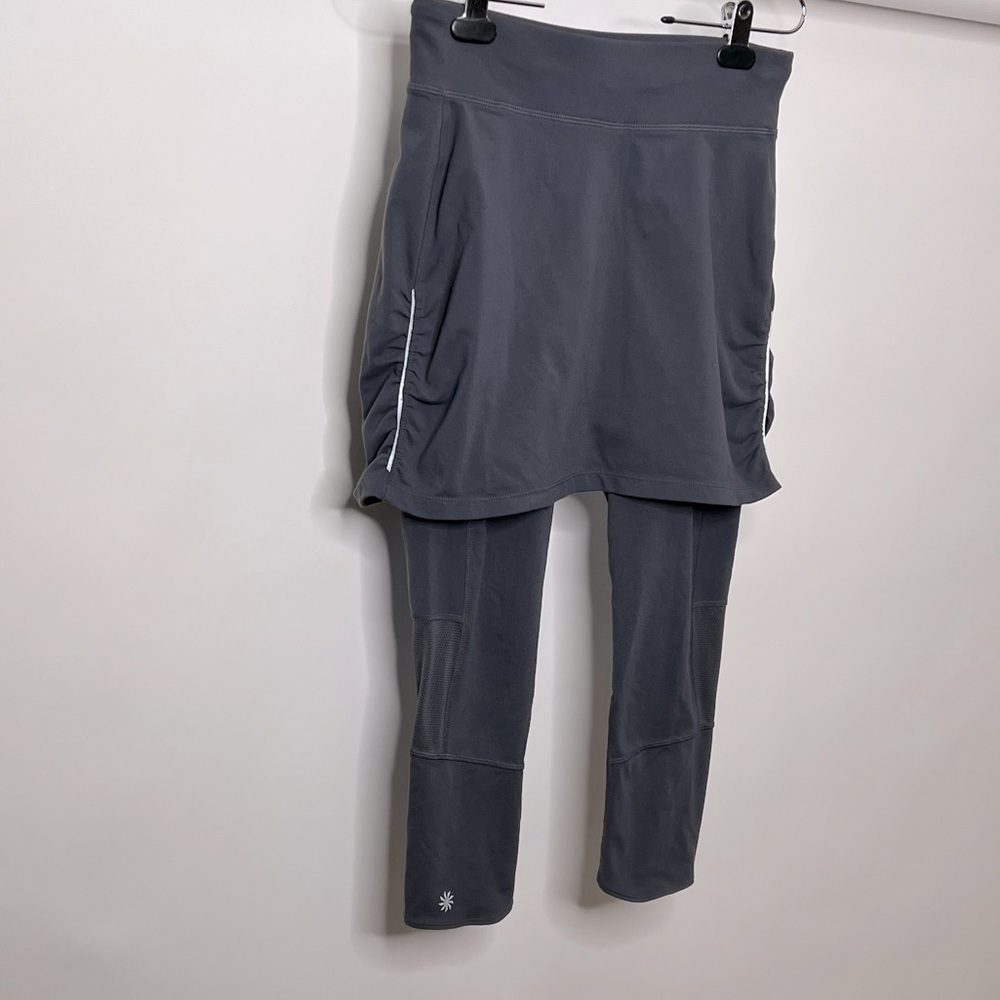 Athleta Women’s Contender 2 In 1 Capris/Skirt/Leggings - Picture 5 of 8